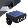 4 Big LED Beads Solar Outdoor Light IP65 Waterproof 3 Modes Solar Security Lights Powerful Light Camera Design LED Solar Lights