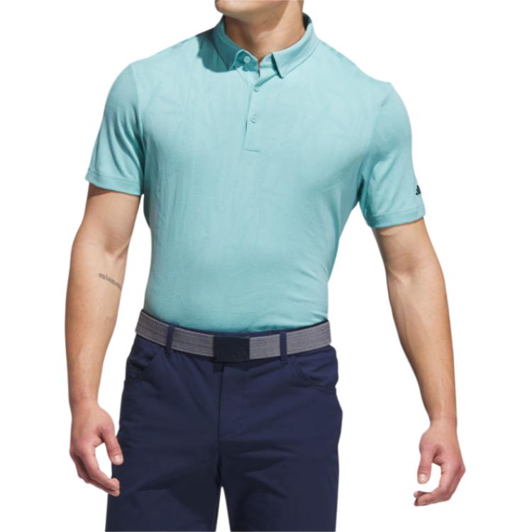 Adidas Go-To Ss25 Textured Comfortable Versatile Sports Polo Shirt Men Tops JL7891