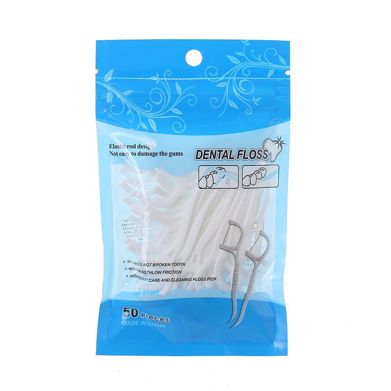 20/50/100pcs/lot Oral Hygiene Dental Flosser Sticks Dental Water Teeth Floss Flosser Teeth Pick Tooth Picks