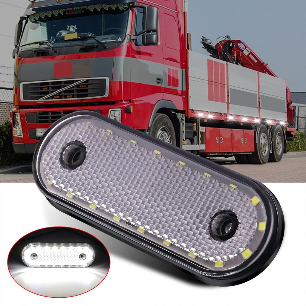 Aoling Side Marker LED 24V, Truck Side Marker LED, Marker Lamp 24V, Truck Side