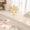 Plush Window Cushion Window Sill Mat New Balcony Cushions Winter Ins Style Tatami