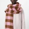 Winter Scarf For Women Men Cashmere Warm Plaid Pashmina Blanket Wraps Female Thick Soft Bufanda Tassel Shawl Long Poncho Echarpe