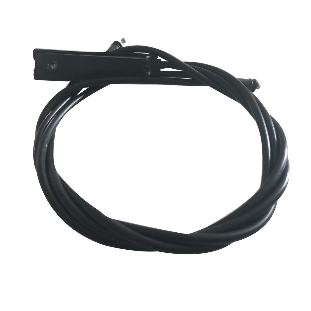 BMW 5 E60 Hood Lock Pull Cable - Black (Part No. 51237184454)