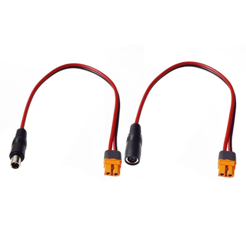 Reliable 30cm XT60I Female To 8.0x2.0mm Charging Line For Sun Generator And Battery Storage Equipment