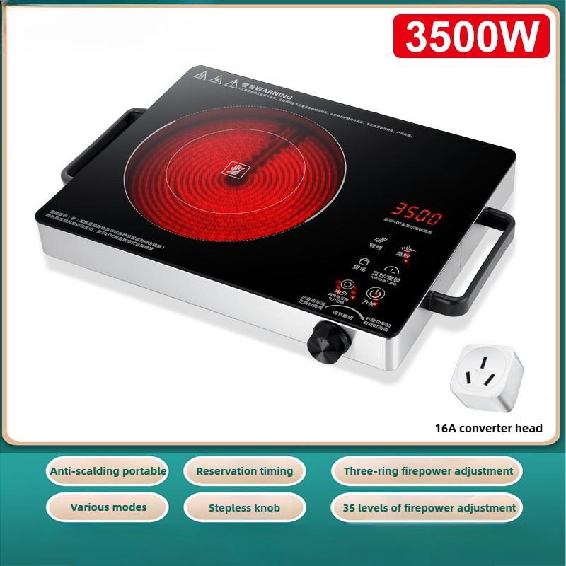 Multifunctional Stir Fry Cooking Appliance Commercial Small Desktop Ceramic Stove Household High Power Electric Stove