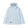 Heritage Casual Fashion Versatile Warm Windproof Hooded Loose Woven Jacket Men Jackets Sky-Blue F11M538705FLB