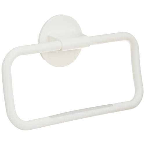 LEC Kitchen Flat Towel Ring (Towel Rack) with Adhesive Tape