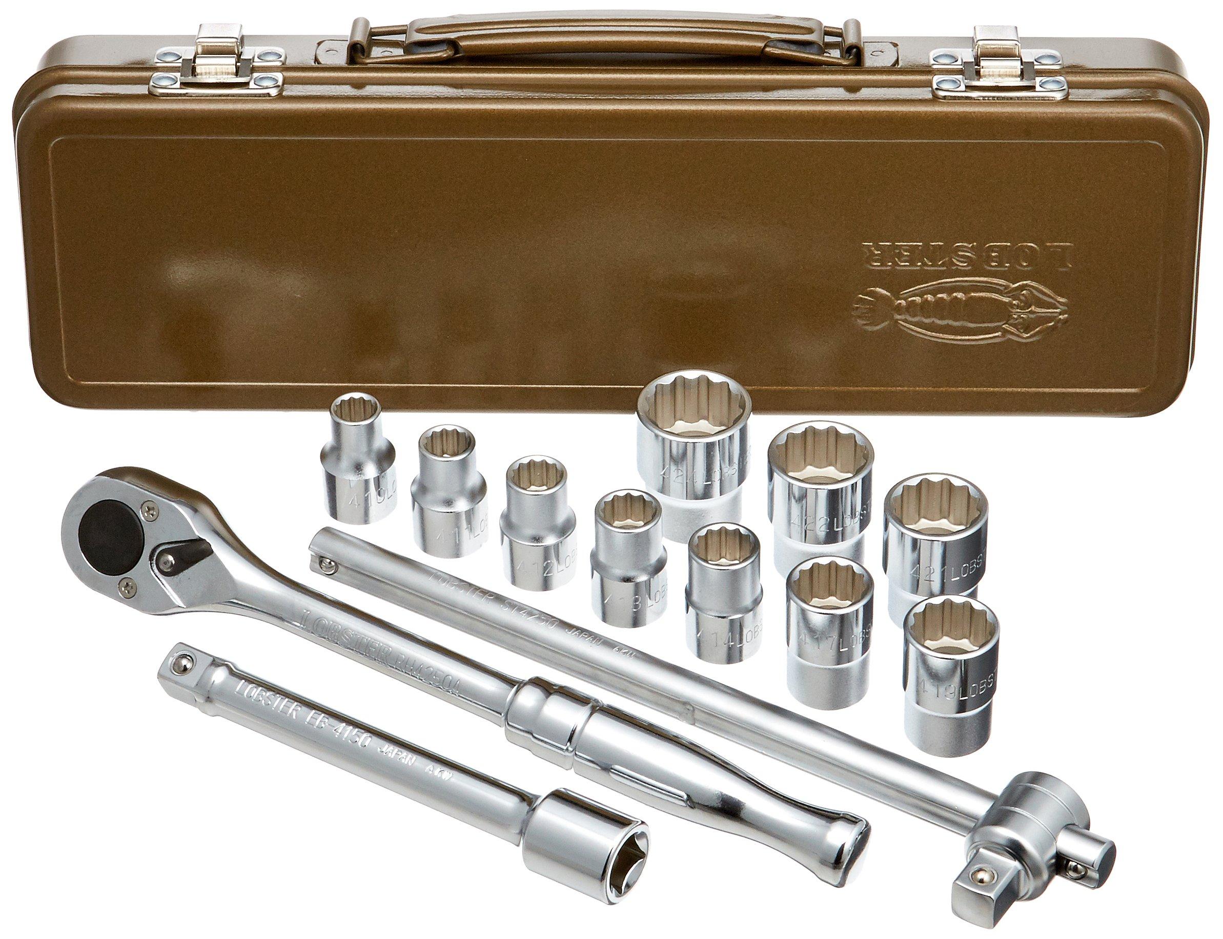 

Набор торцевых ключей Lobtex 1210A (Эби)