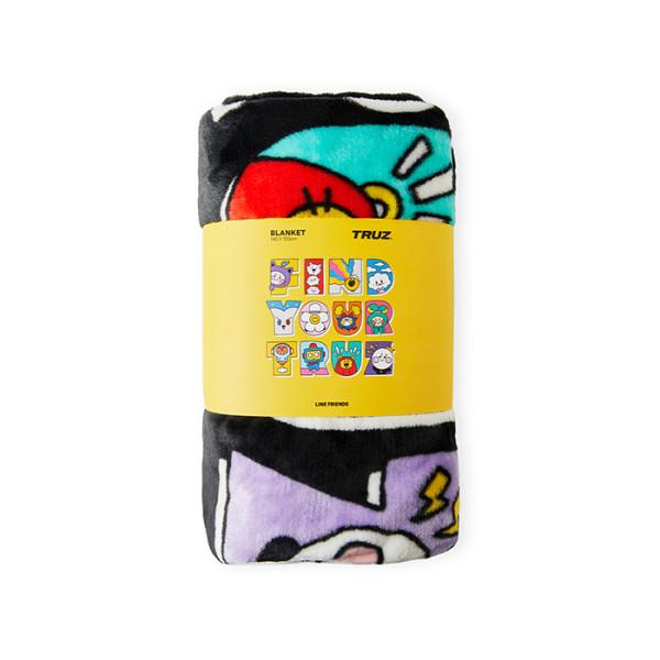 Line Friends Truz blanket