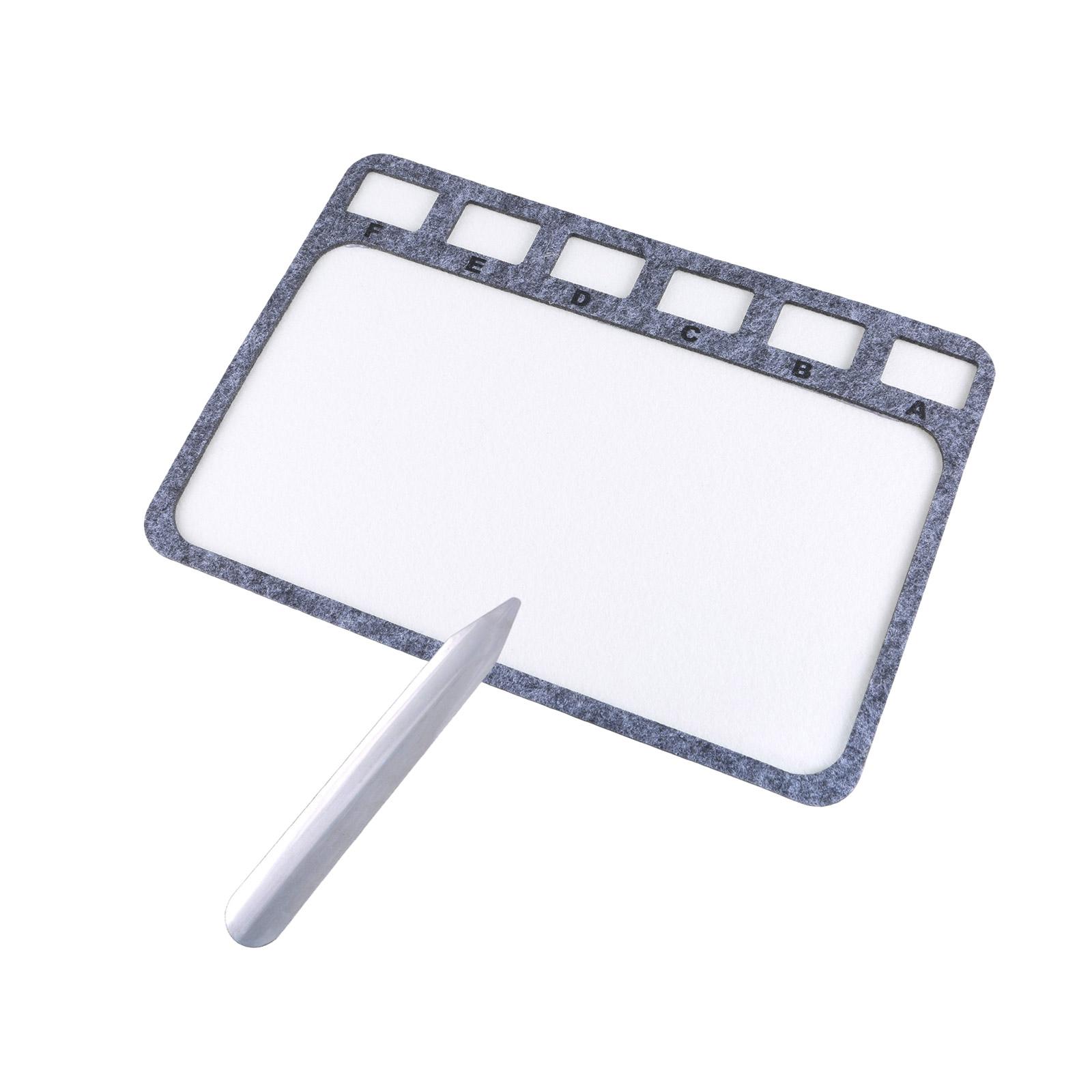 

Доски для бисероплетения для ювелирных изделий, набор из 2 штук, прочные войлочные прямоугольные коврики для бисера с алфавитной шкалой, аксессуары для дома