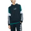 Adidas Neo Brilliant Hoodie 2 With Colorblock Design Men Hoodies Black GU0835