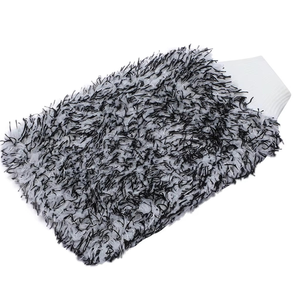 

1Pcs Car Wash Gloves, Super Soft And High Absorbency, For Scratch-Free Auto Detailing, Windshield And Body Cleaning чёрный