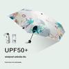 Beneunder Portable UV Protection 5-Fold Sun/Rain Umbrella