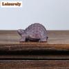 Yixing Lila Ton Reichtum Schildkröte Te Haustier Antike Teespielzeug Teefigur Spielzeug Teestatue Ornamente Kann für Tee aufgezogen werden