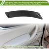 Front Driver Side Door Panel Handle Pull Trim Cover for VW Beetle 1998-2010 Inner Door Handle Door Pull Handle Cover No.1C0867171A2QL Black ABS 1 Set