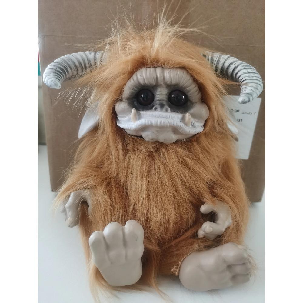 Ludo Doll in The Maze Big Mouth Cattle Ludo Plush Latex Toys Big Mouth Monster Animal Plush Doll Bull Horn Monster Doll Toy