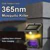 Light Wall Solar Mosquito Repellent Lamp Intelligent Sensing Outdoor Garden