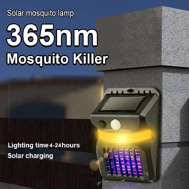 Solar Light Wall Mosquito Repellent Lamp Intelligent Sensing Garden Outdoor
