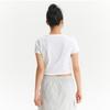 New Balance Tee Rqk Nbnee2w442 10 Women S Frozen Shirring Short Sleeve Tee  Slim Fi