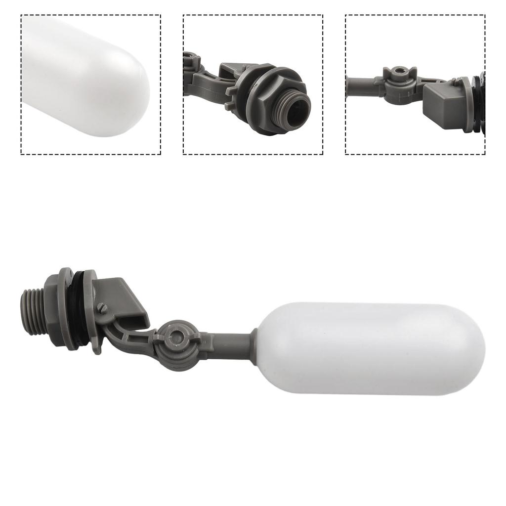 Valve Float Ball Shut Off ABS Plastic Automatic Fill DN15 1/2inch Float Ball Valve Flow Fittings High Efficiency