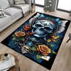 1PC Skull Butterfly Anti-slip Carpet, Suitable for Office, Bedroomand Playrooms. It Can Also Be Used As a Sofa Footrest cover-R73