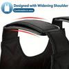Fitness Adjustable Weight Vest Black Oxford Fabric with 12 Pockets for Men and Women, Perfect for Running, Strength Training and Exercise
