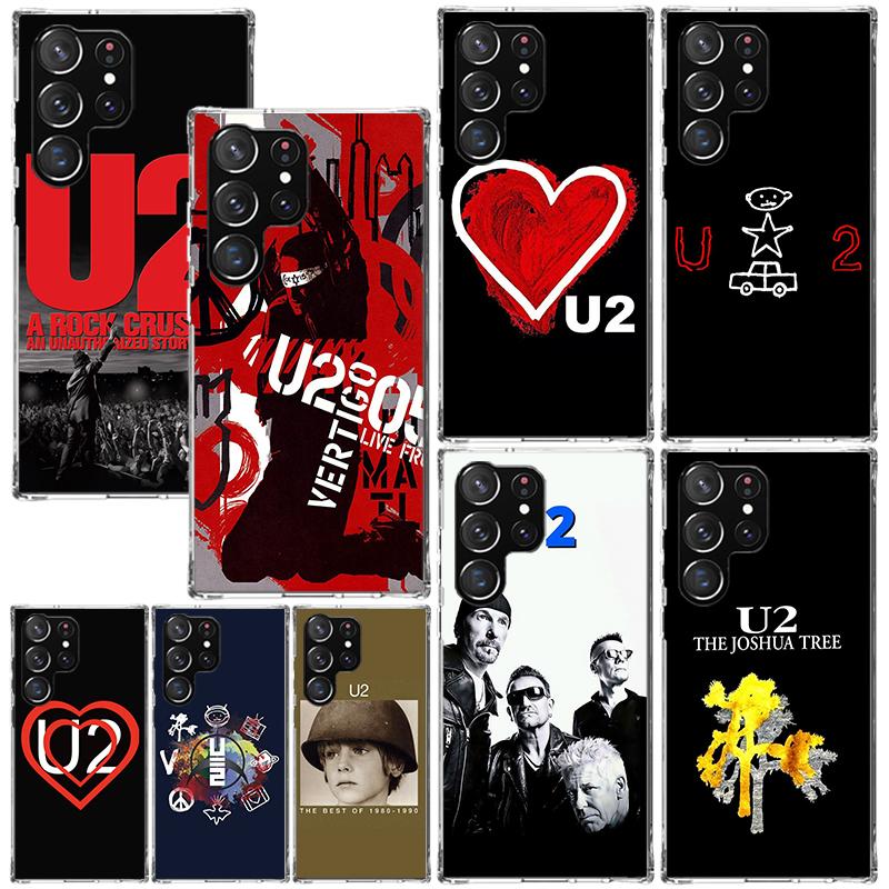 Band U-U2 Rock Phone Case For Samsung Galaxy S26 S25 Edge S24 FE S23 S22 Ultra S21 Plus S20 + Art Fundas Back Cover Galaxy S25 E