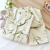 New Spring and Autumn Women's Pajama Set  100% Cotton Long Sleeved Pants Two Piece  Cute and Comfortable