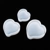 3pcs Silicone 3D Love Heart Mold for Resin Casting Jewelry Making DIY