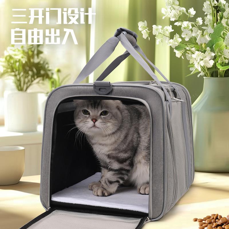 Cat bag for outdoor use, portable pet bag, cat bag carrying bag, hand-held one shoulder breathable cat backpack