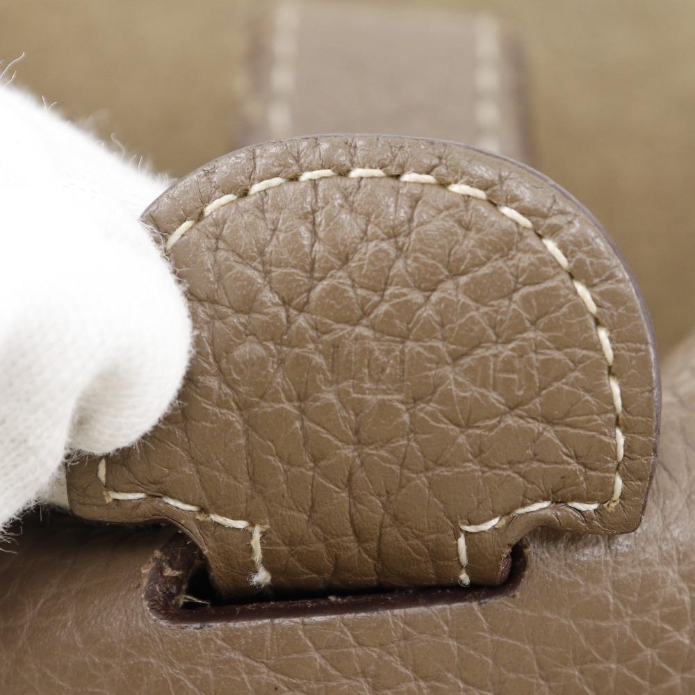 Hermes Geantă de umăr Evelyne3 GM Etope Feronerie argintie Taurillon Clemence Femei Folosită