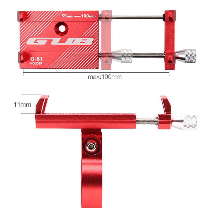 GUB G-81 Electric Bicycle Scooter All Aluminum Alloy Mobile Phone Stand Holder