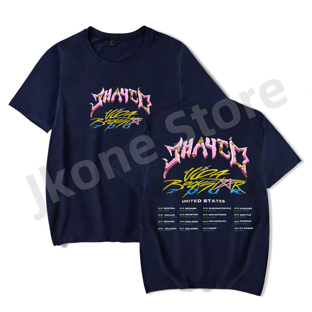 

Jhayco Tshirts World Tour Merch Tee Summer Women Unisex Fashion Casual HipHop Short Sleeve Crewneck 4XL
