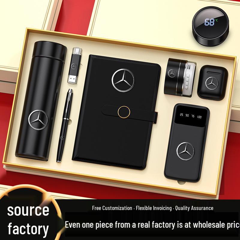 Custom Logo High-End Business Gift Set for Clients and Employees - Perfect for Anniversaries and Events