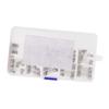 Total 100Pcs Fast-blow Car Glass Fuses Tube Assorted Kit 55Pcs 5x20mm 45Pcs 6*30mm Amp 0.2A 0.5A 1A 2A 3A 5A 10A 15A 20A 30A