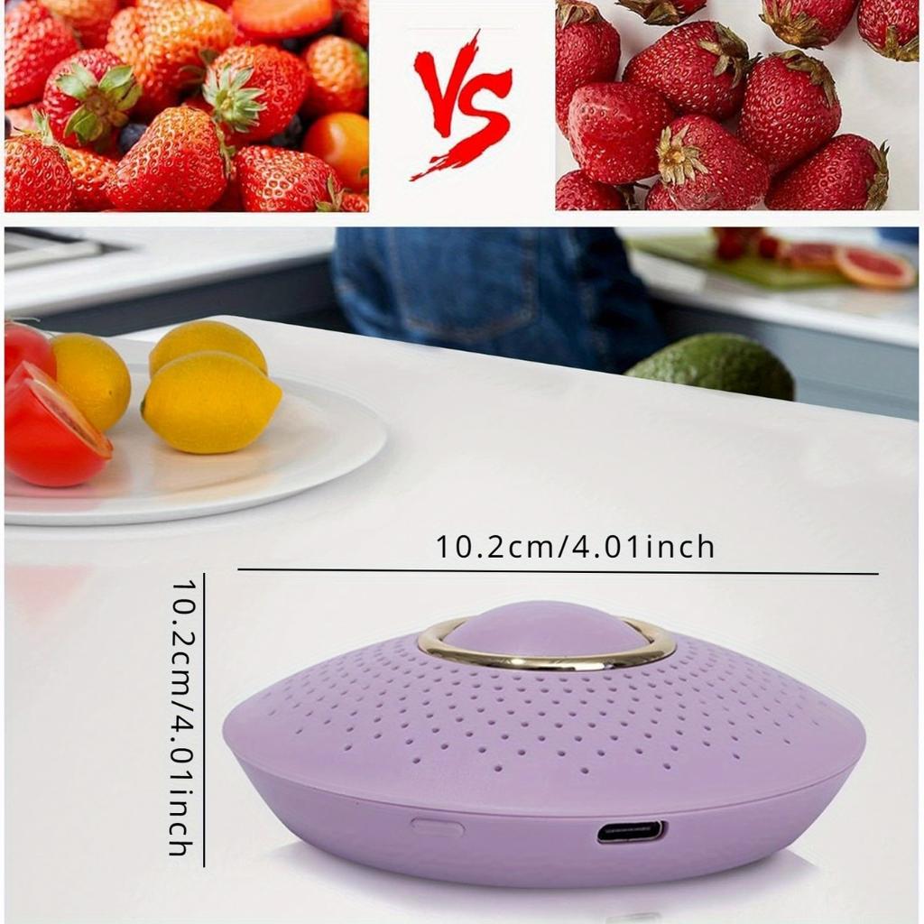 1pc Refrigerator Deodorizer,Portable USB Rechargeable Refrigerator Deodorizer ,Fridge and Freezer Odor Absorber To Keep Food Fresh Longer