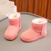 2-10Y Children's Snow Boots for Winter 2024 New Cotton Shoe for Boys and Girls Thickened and Warm Children's Plush Snow Shoes