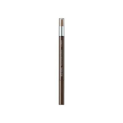 The Saem Eco Soul Pencil & Powder Dual Brow, Dark Brown, 1 Ea