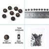 100-500pcs Acrylic Letter Beads Black Round Loose Spacer Alphabet Beads for Jewelry Making Diy Bracelet Necklace Accessories