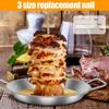 Brochetas Verticales de Acero Inoxidable para Barbacoa, Asador de Carne, Pinchos para Asar, Pinchos Brasileños, Parrilla para Barbacoa, Accesorios de Cocina