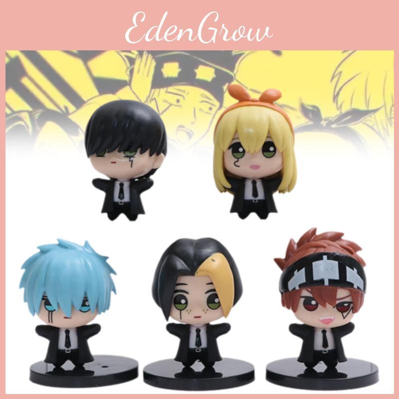 Mashle 5pcs Magic And Muscles Action Figure Decor Doll Anime Toy Collectible