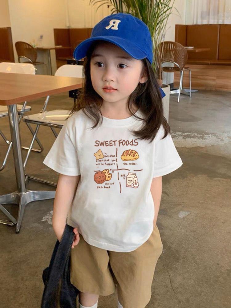 Stylish 2023 Summer Short Sleeve Family T-Shirts for Men, Women, & Kids - Perfect for Kindergarten Sports Day, Family of Three or Four
