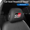 Car Seat Headrest Protector Cover Storage Neck Pillowcase For Toyota Yaris RAV4 CHR Corolla Prius Auris Land Cruiser Accessories