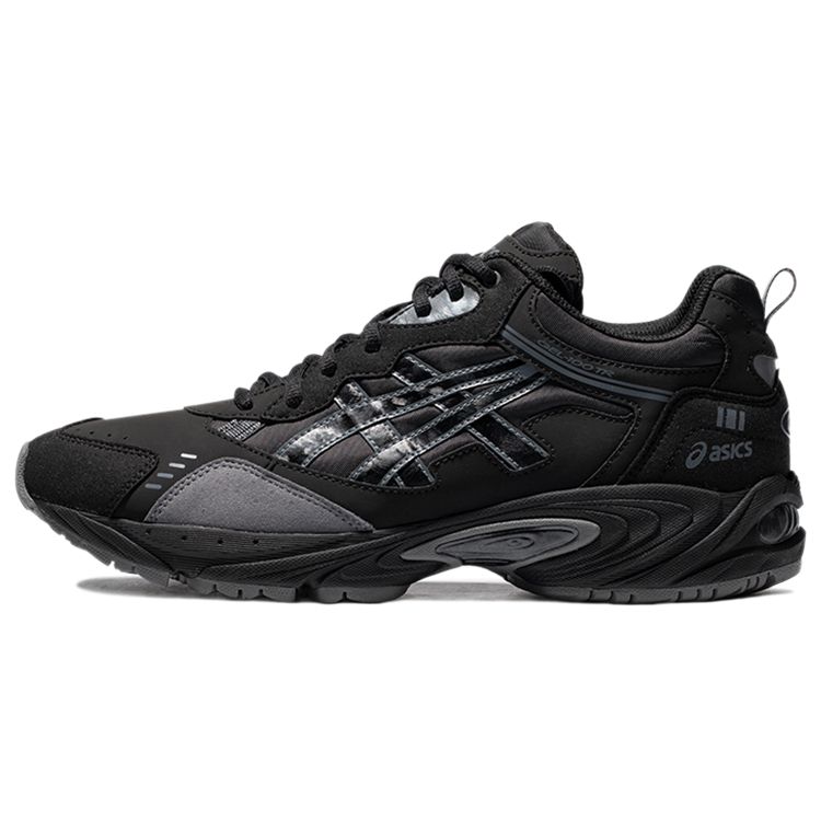 Asics Gel-100 Low Top Unisex Sneaker Black Gray 1203A171-001