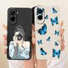 For Xiaomi Poco M7 Plus Case PocoM7 4G Pretty Girl Sunfower Painted Phone Case For Xiaomi Poco M7 Pro PocoM7 Plus 5G Soft Fundas