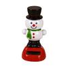 Solar Powered Car Dashboard Decors Funny Christmas Office Cab Accessories Interior Decoration for Adults Christmas