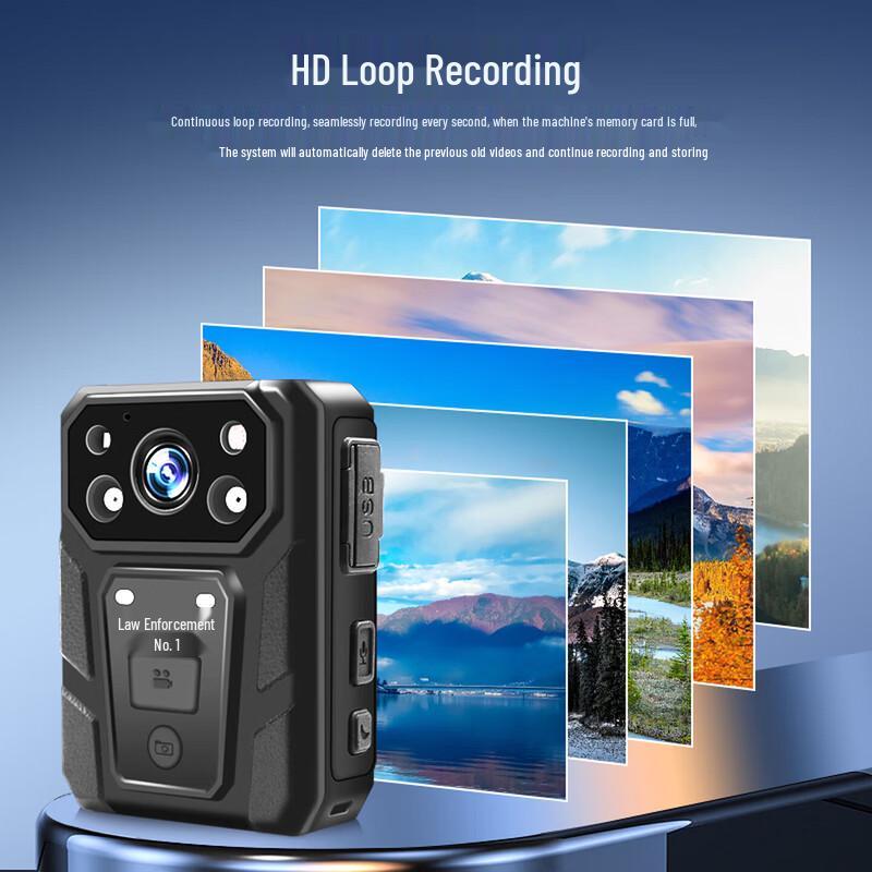 DSJ-H10 4K Law Enforcement Body Camera with Night Vision (CN version)