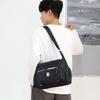 Large Capacity Men's Shoulder Bag – Waterproof Oxford Messenger Bag with Adjustable Strap & Secure Pockets