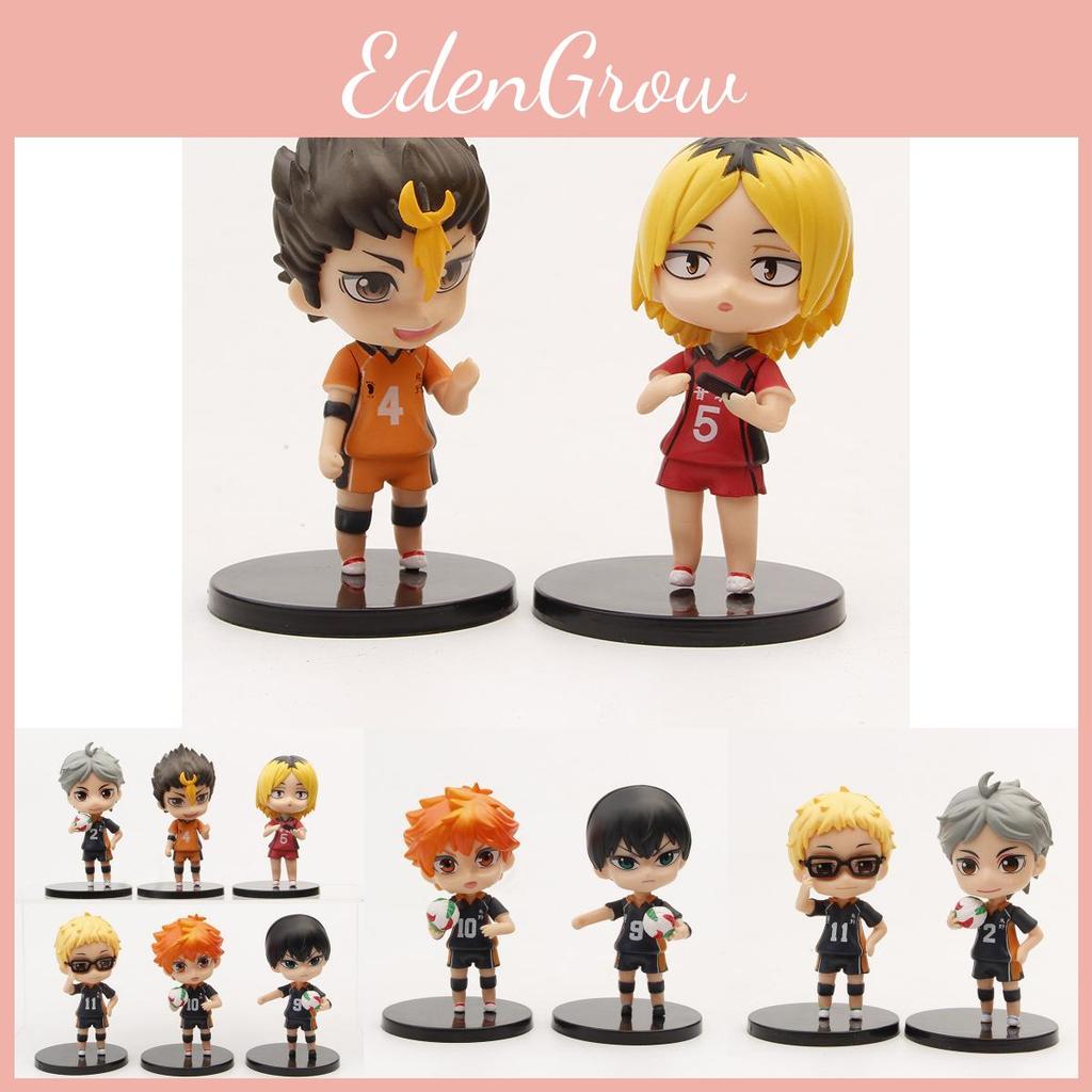 Haikyuu Shoyo Hinata Tobio Kageyama Pvc Figures Collectible Anime Characters Desk Car Decor