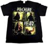 MACHINE HEAD T-shirt RECTANGLE Unto The Locust Diamond Licensed Tee Men's New